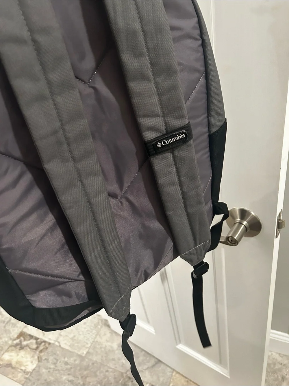 Columbia Grey and Black Backpack